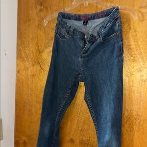 Lands' End Girls Blue Skinny Jeans